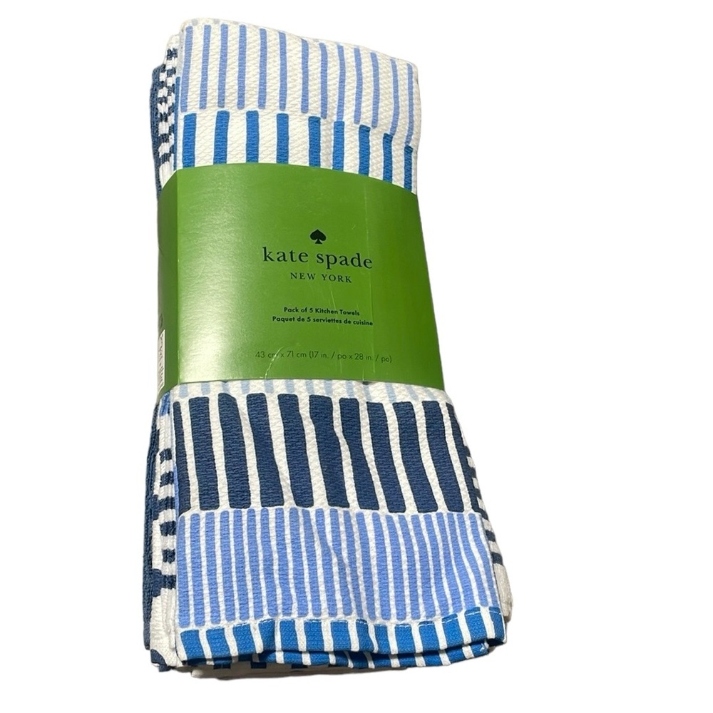 Kate Spade - Pack of 5 Kitchen Towels